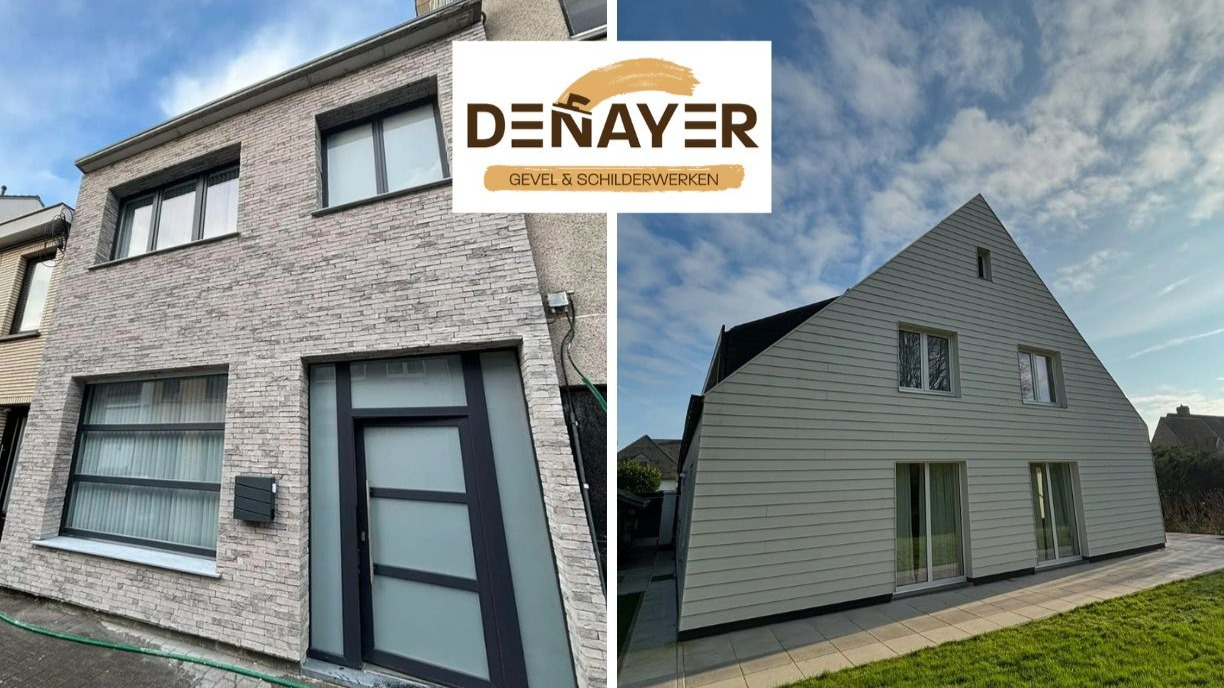 Foto van Denayer Gevel & schilderwerken in Bredene, Aannemer voor gevelbeplating Foto van Denayer Gevel & schilderwerken in Bredene, Aannemer voor gevelbeplating