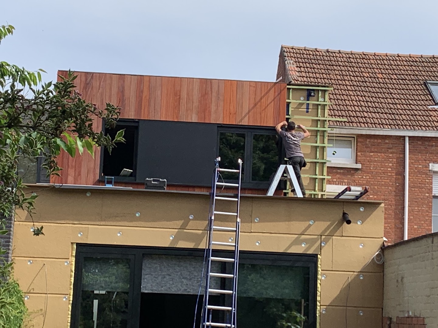 Foto van Ligna Domo - Dakwerken - Houtskeletbouw in Kapellen, Dakdekker (foto 3)