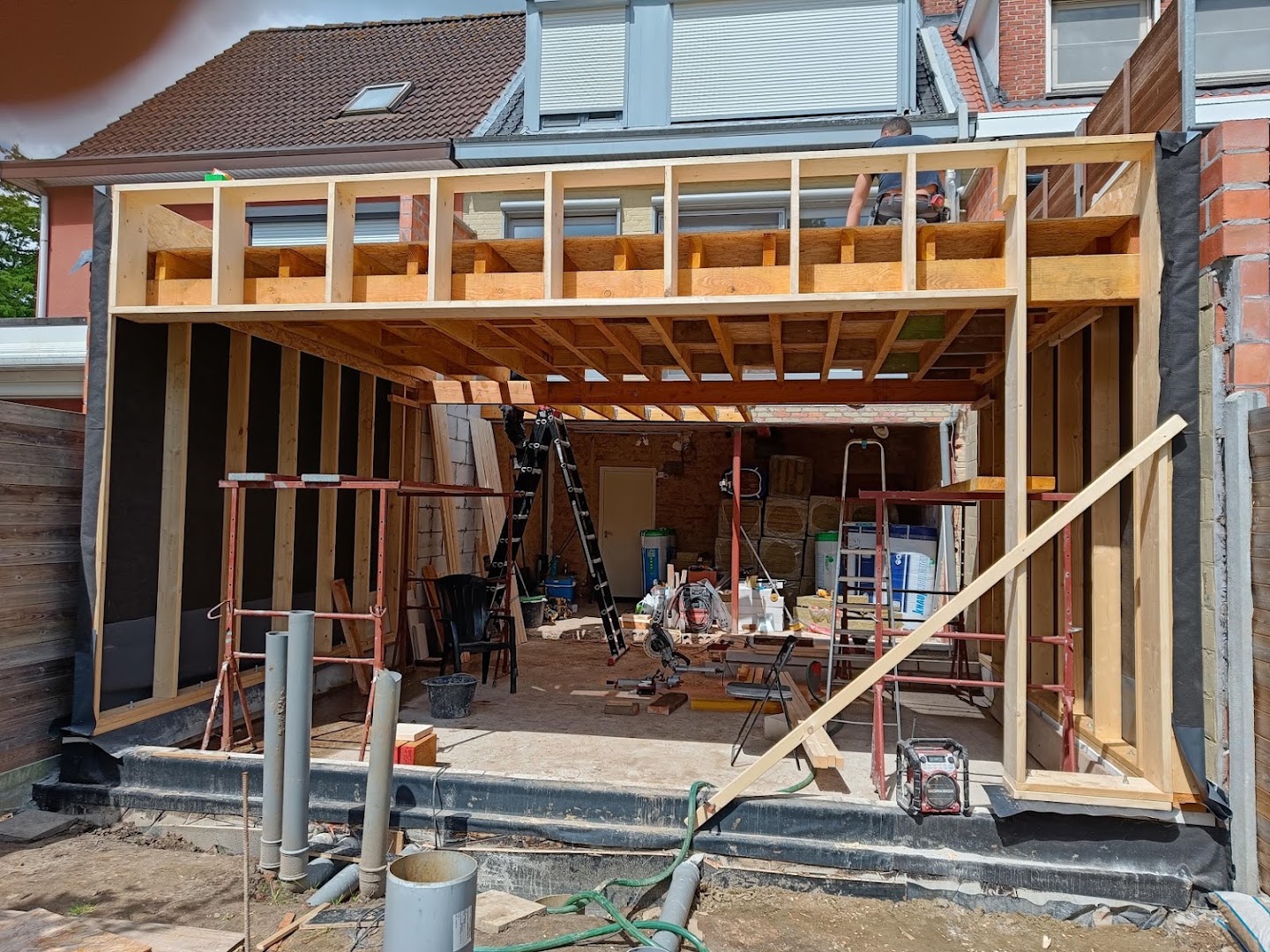 Foto van VdA-renovatiewerken in Rumst, Bouwbedrijf Foto van VdA-renovatiewerken in Rumst, Bouwbedrijf