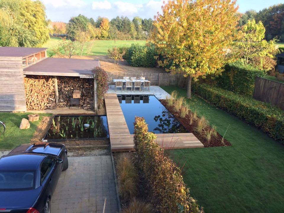 Foto van Waterland Tuinen in Lubbeek, Aannemer voor zwembad (foto 3)