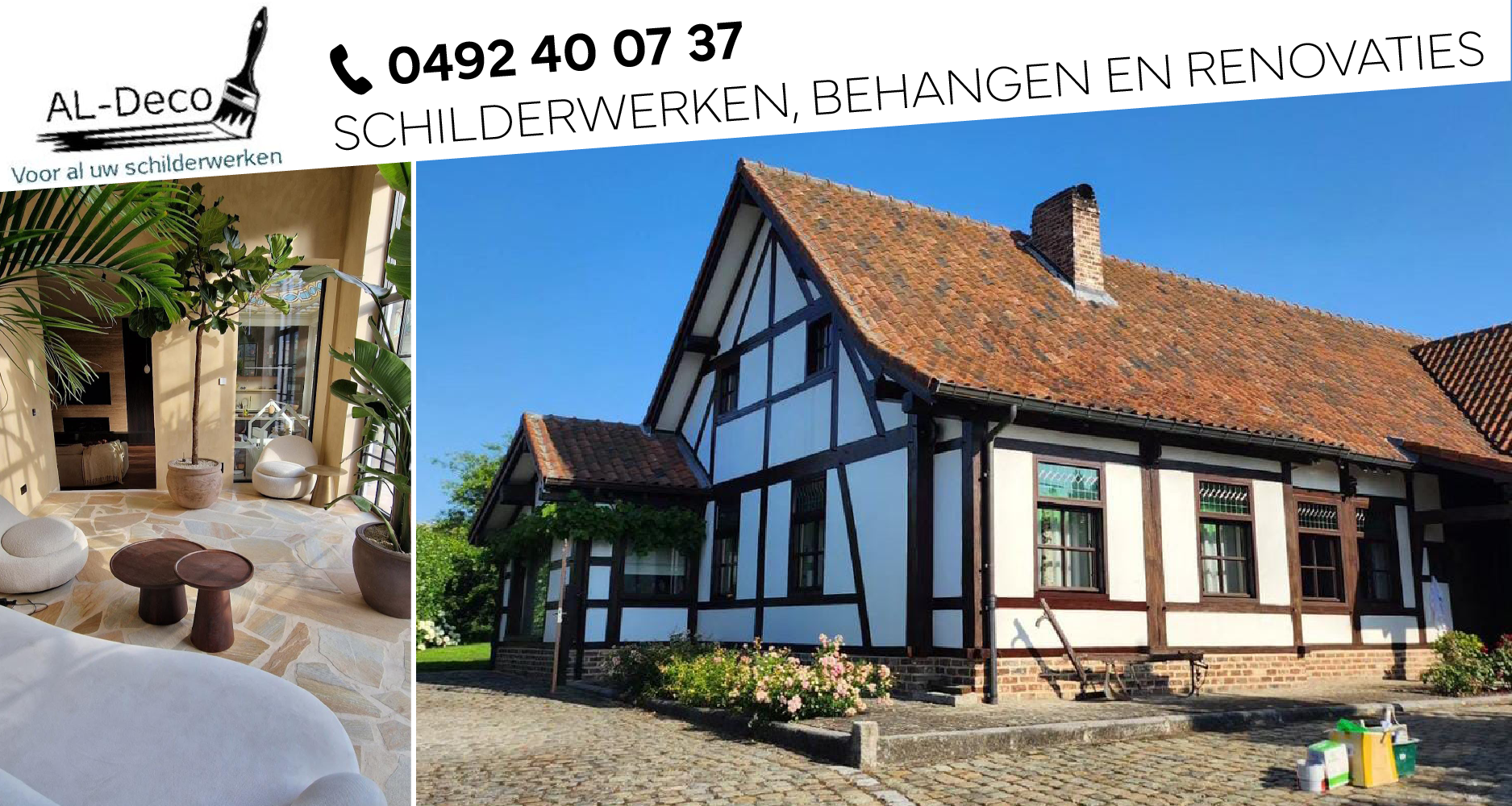 Foto van Al-Deco Schilder- en renovatiewerken in Tessenderlo-Ham, Schilder