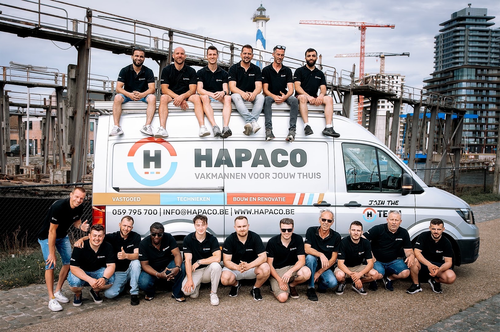Foto van Hapaco / Dapa Construct in Oostende, Bouwbedrijf (foto 2)