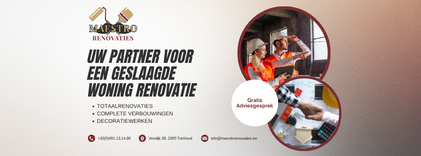Foto van Maestro Renovaties BV in Turnhout, Aannemer