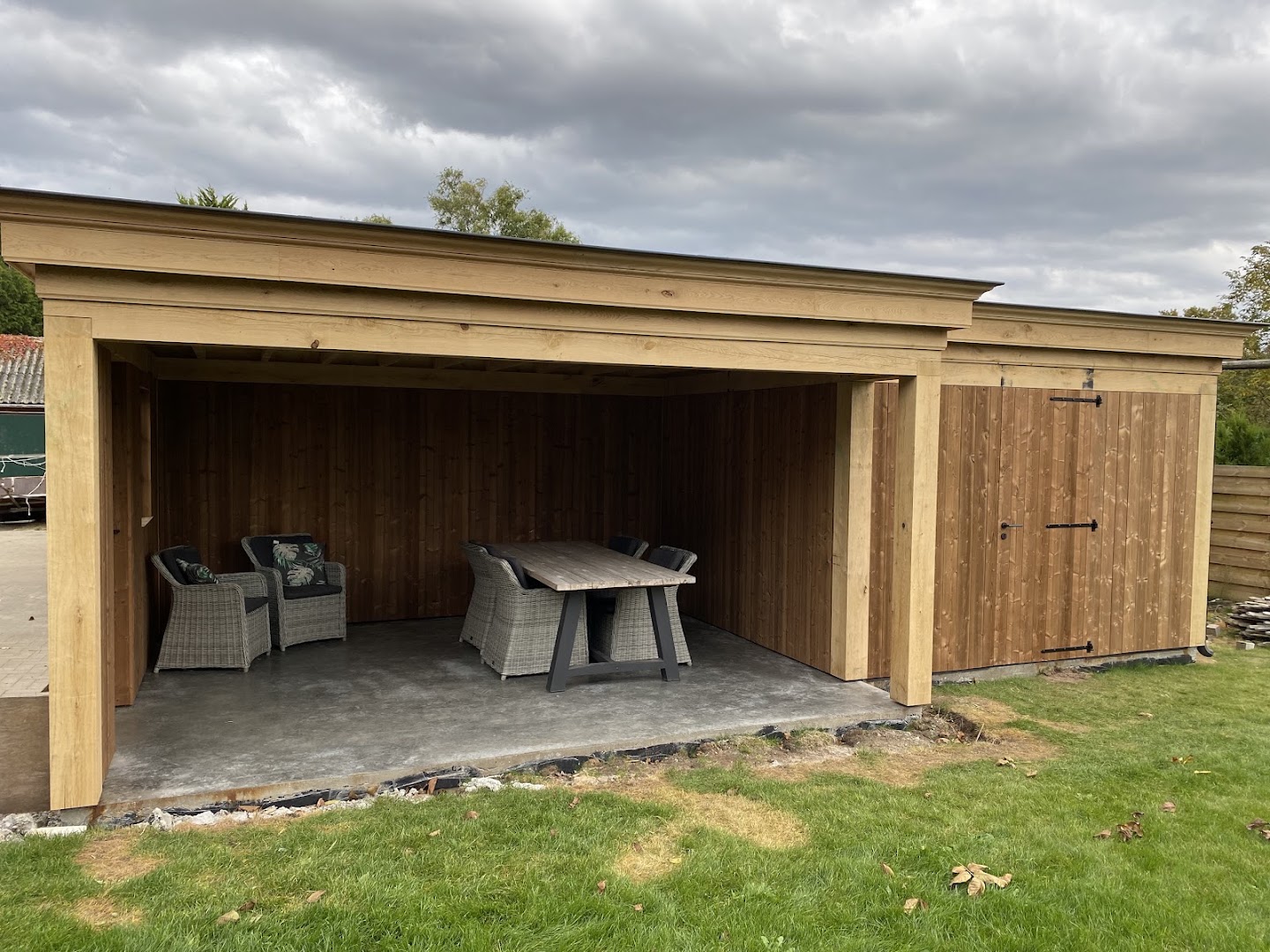 Foto van TNS-construct - Houten bijgebouwen - Carports - Gevelbekleding in Balen, Bouwbedrijf (foto 2)