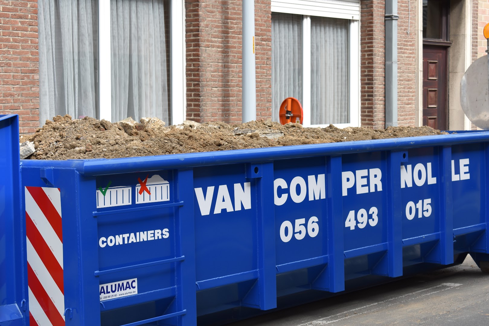 Foto van Vancompernolle algemene bouwwerken bv in Menen, Containerleverancier Foto van Vancompernolle algemene bouwwerken bv in Menen, Containerleverancier