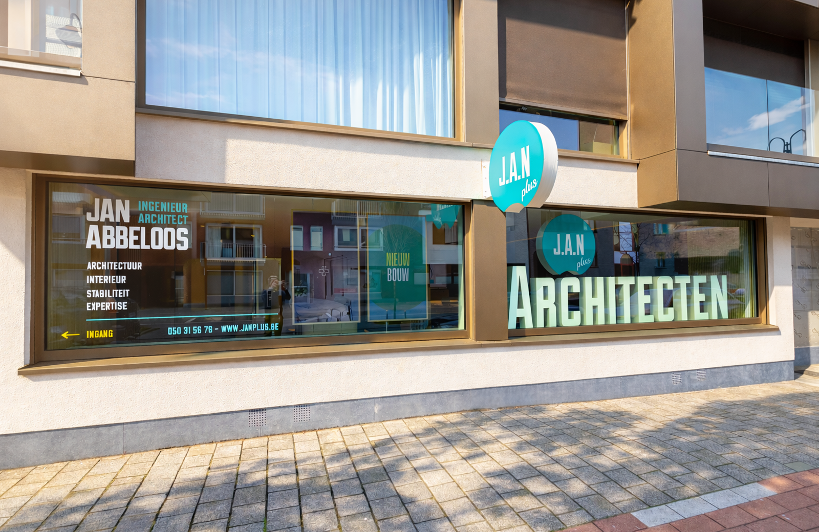 Foto van J.A.N plus Architecten ( Jan Abbeloos & partners ) in Damme, Architect Foto van J.A.N plus Architecten ( Jan Abbeloos & partners ) in Damme, Architect