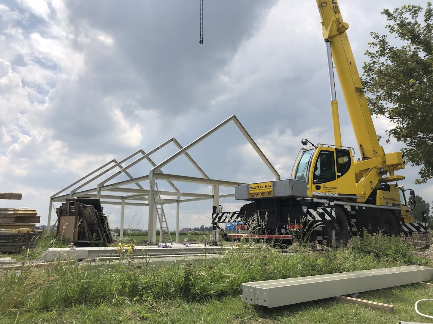 Foto van Helix-bouw in Nazareth-De Pinte, Aannemer