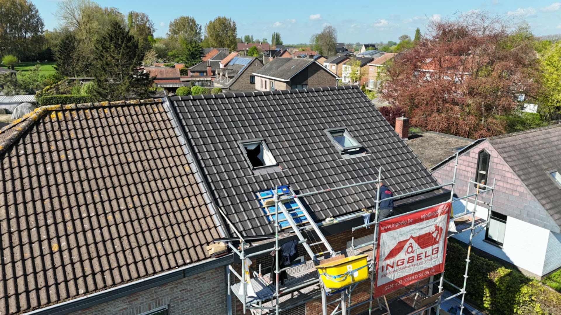 Foto van Ing Belg bv Dakwerken in Zottegem, Dakdekker Foto van Ing Belg bv Dakwerken in Zottegem, Dakdekker