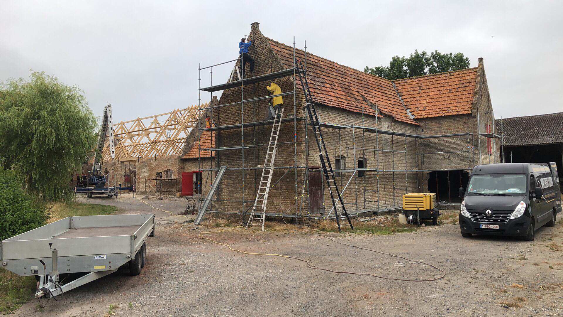 Foto van Gevelrenovatie Wallaert in Ichtegem, Aannemer (foto 2)