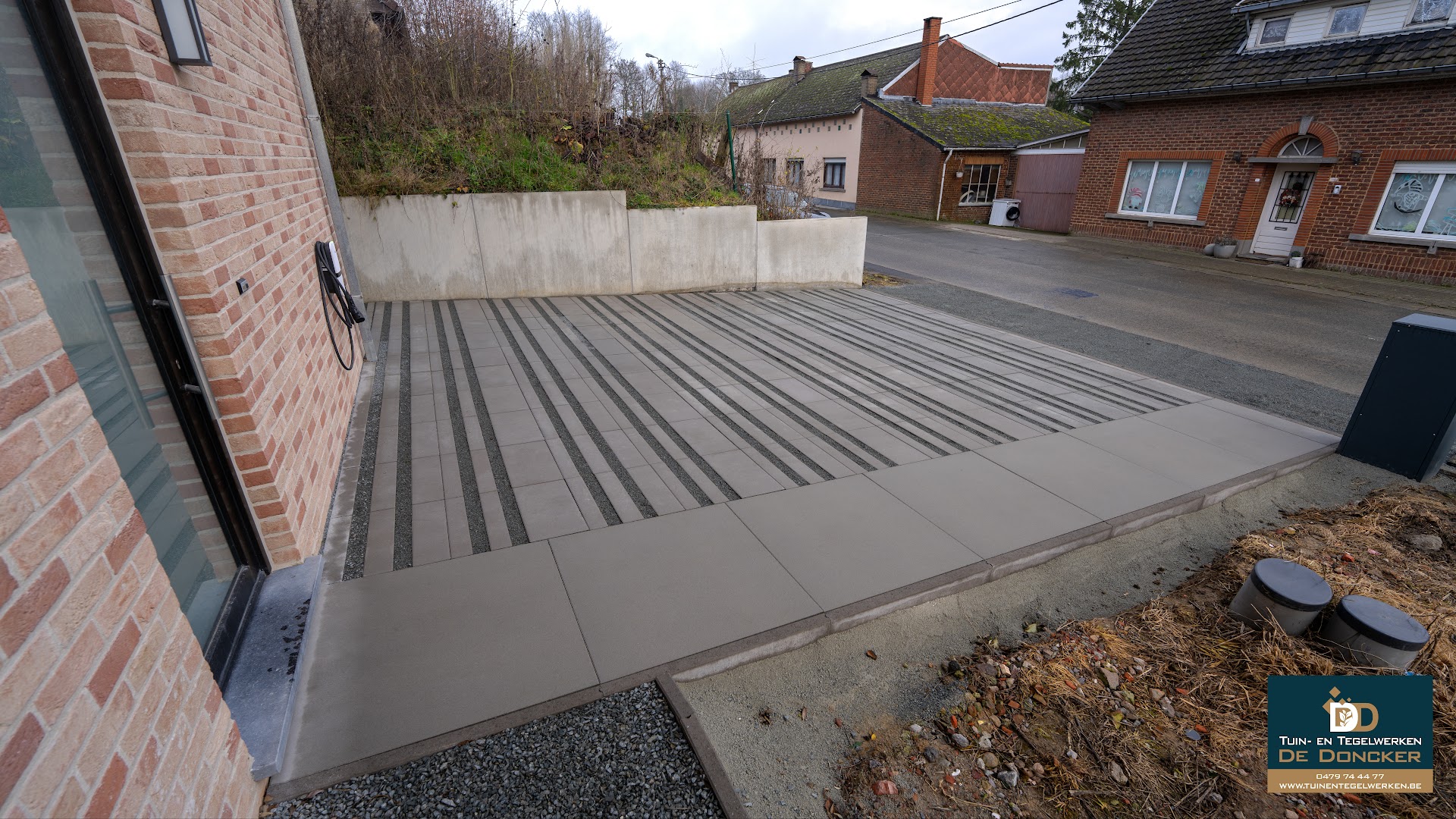 Foto van Tuin- en Tegelwerken De Doncker in Geraardsbergen, Tegelzetter