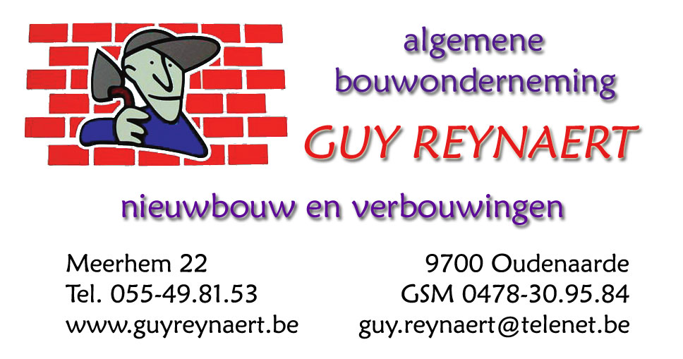 Foto van Guy Reynaert in Oudenaarde, Bouwbedrijf