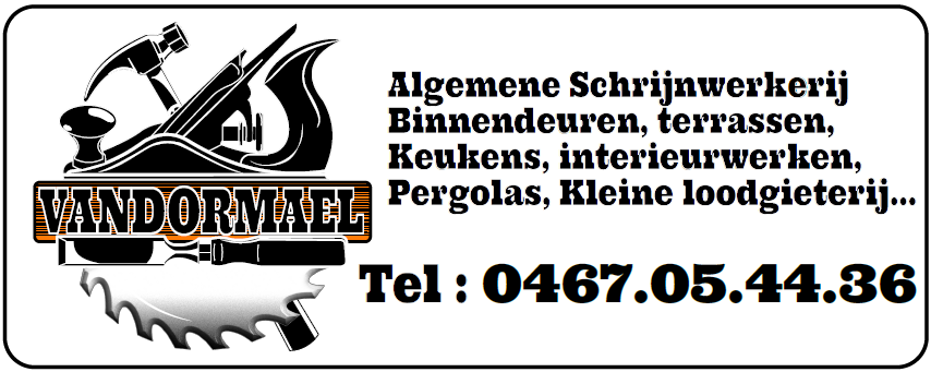 Foto van Schrijnwerkerij Vandormael in Machelen, Houtbewerker Foto van Schrijnwerkerij Vandormael in Machelen, Houtbewerker
