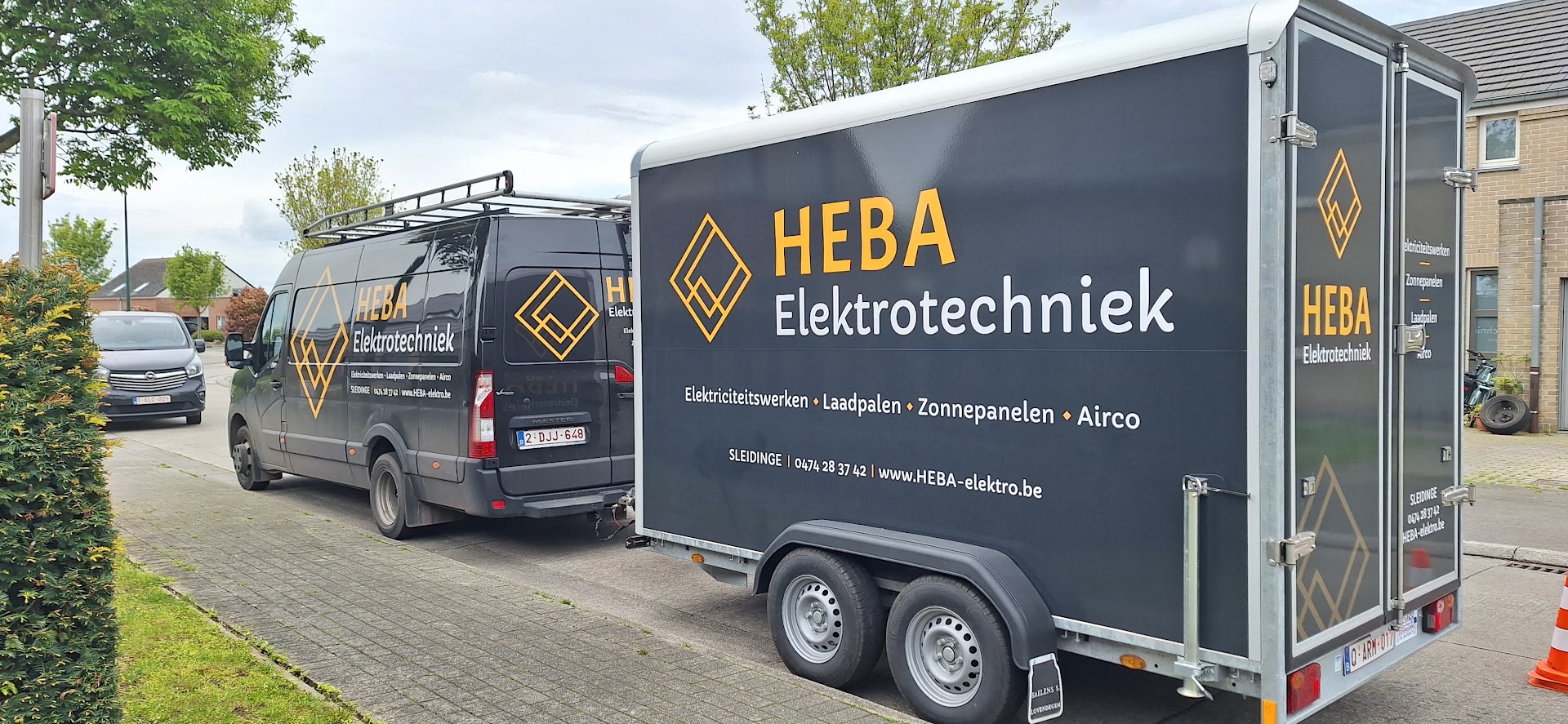 Foto van HEBA Elektrotechniek in Evergem, Elektricien (foto 1)