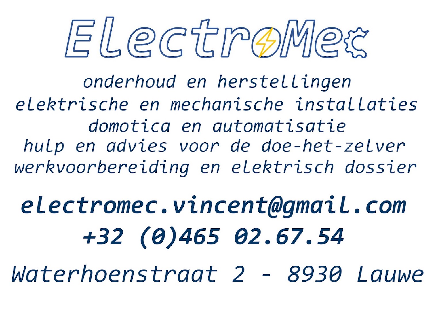 Foto van ElectroMec in Menen, Elektrotechnisch ingenieur (foto 2)