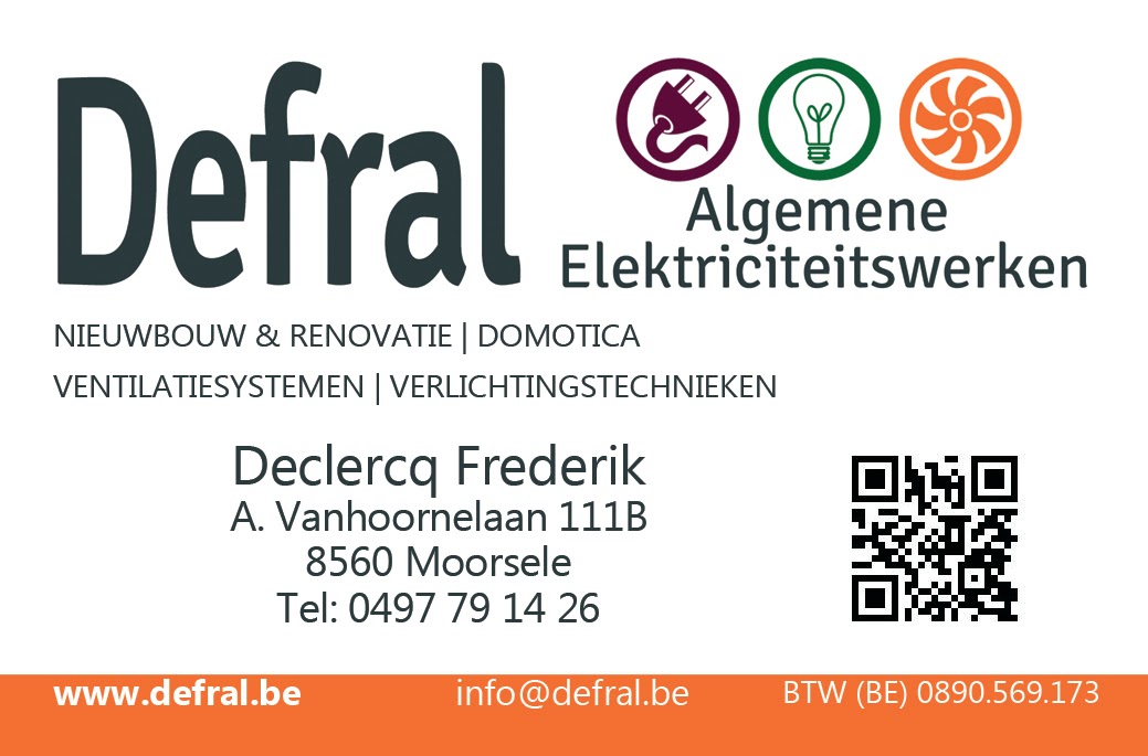 Foto van Defral - Declercq Frederik in Wevelgem, Elektricien