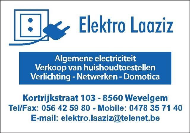 Foto van Elektro Laaziz in Wevelgem, Elektricien