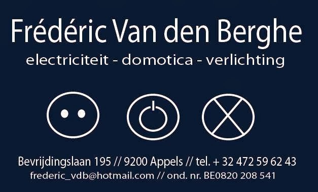 Foto van Elektricien Dendermonde Van den Berghe Frédéric in Dendermonde, Elektricien