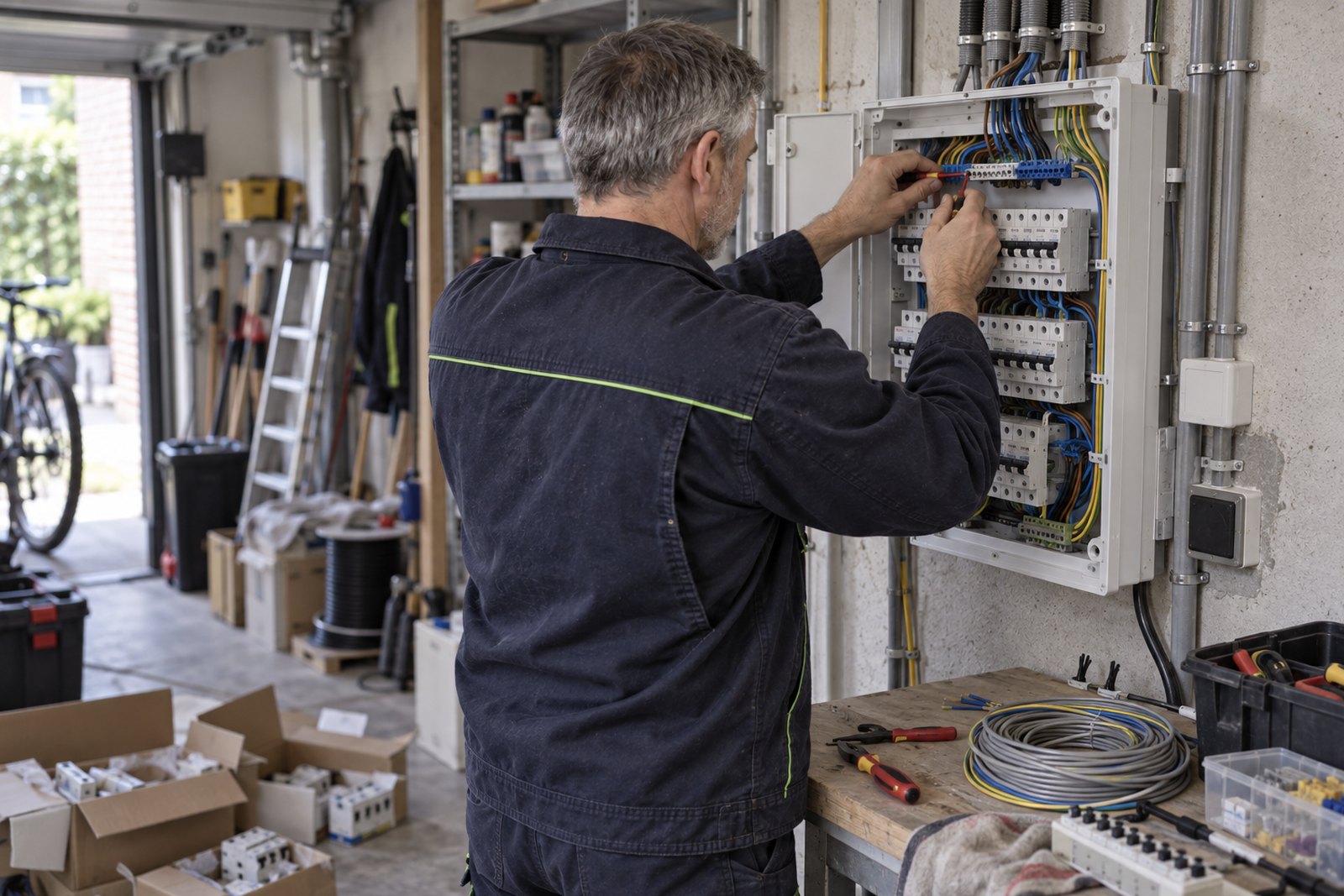 Foto van Elektricien Mol - Elektriciteitswerken Regio Mol 24/7 in Mol, Elektricien (foto 1)