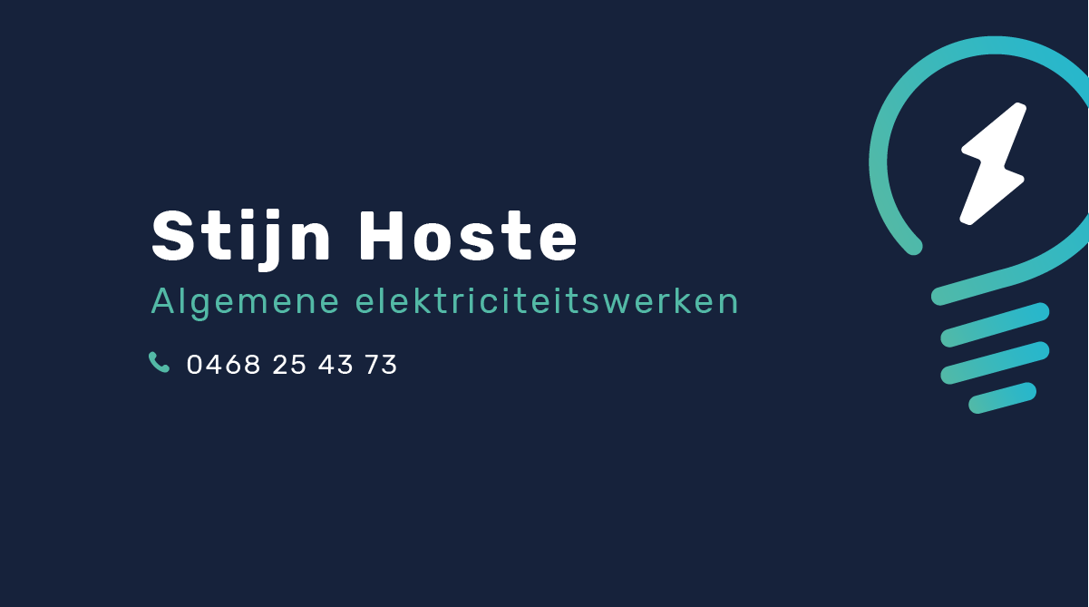 Foto van Stijn Hoste - Algemene elektriciteitswerken in Tielt, Elektricien