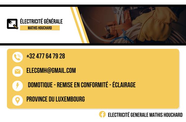 Foto van Electricité Générale Mathis Houchard, Elektricien (foto 2)