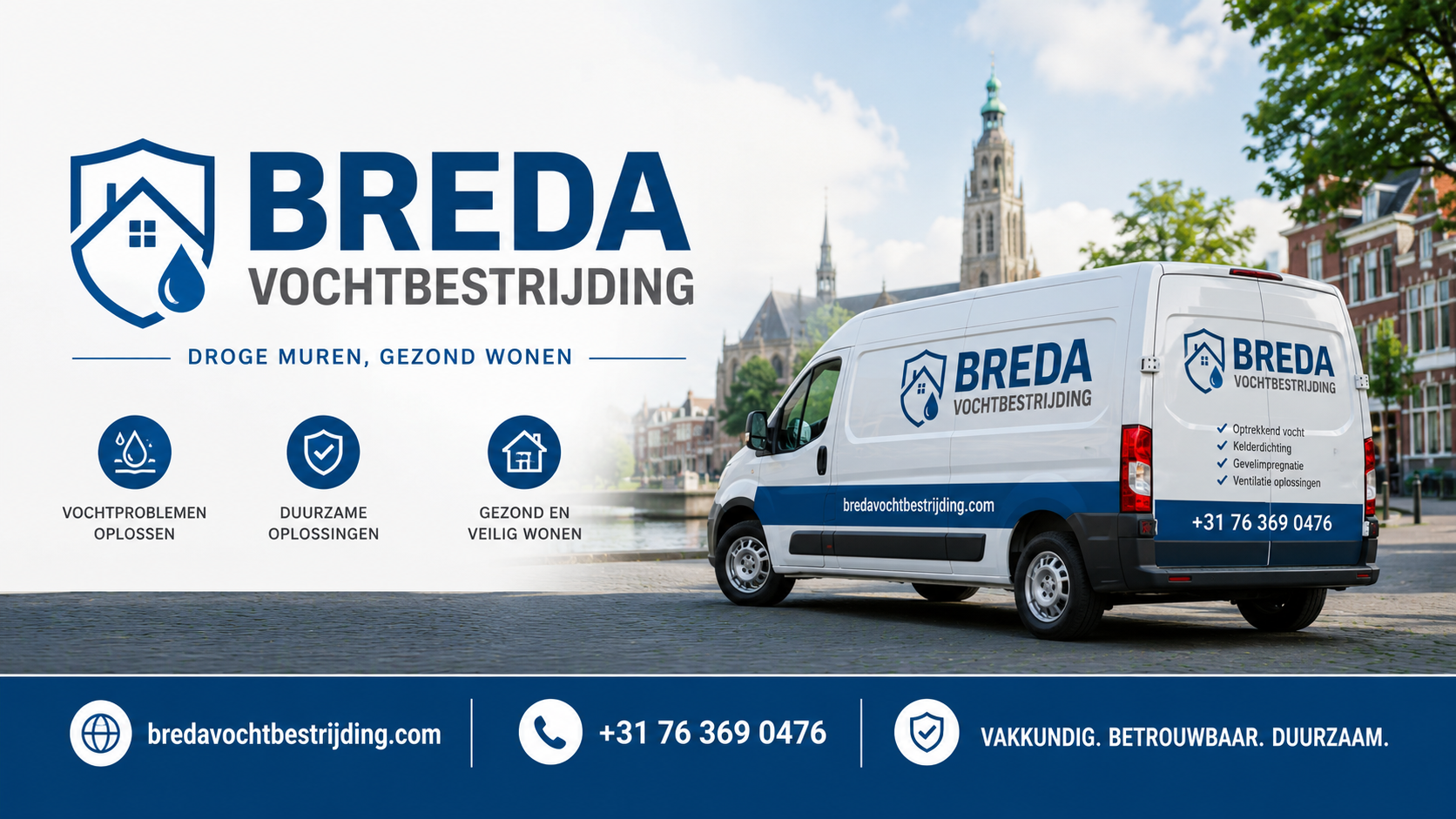 Foto van Breda Vochtbestrijding in Breda — Vochtweringsbedrijf (foto 2)
