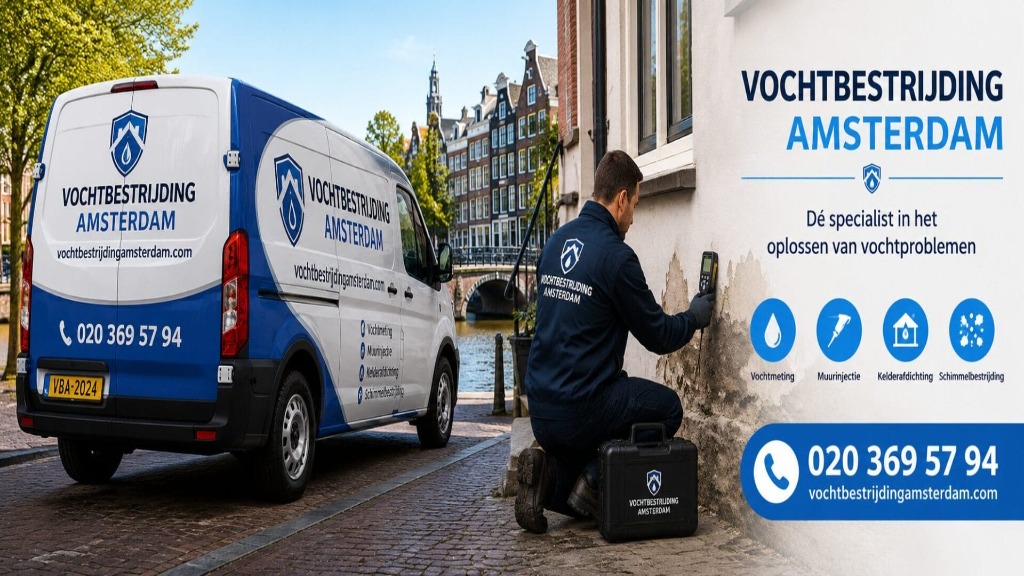 Foto van Vochtbestrijding Amsterdam in Amsterdam — Vochtweringsbedrijf (foto 1)