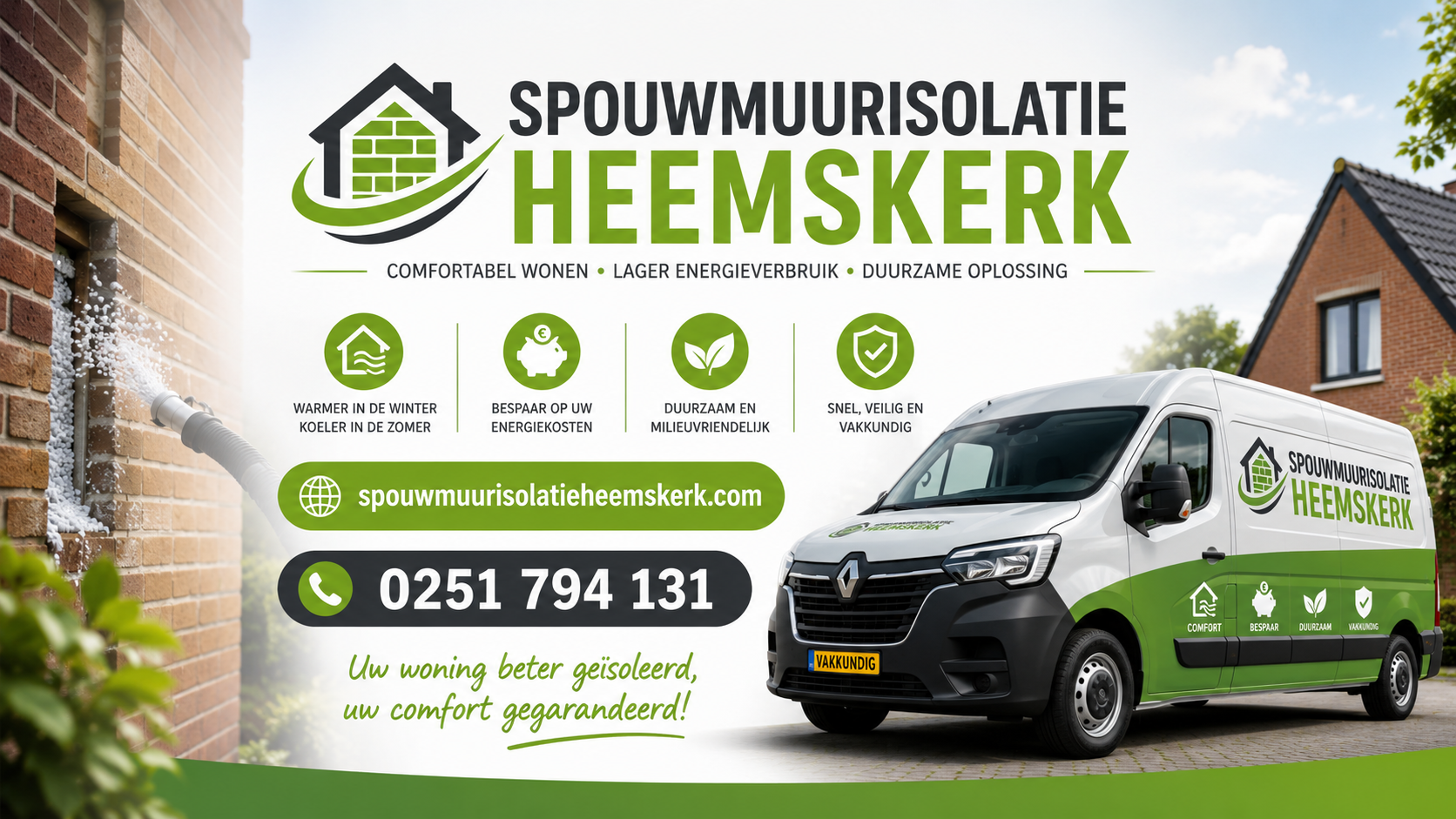 Foto van duurzame spouwmuurisolatie | Spouwmuurisolatie Heemskerk in Heemskerk — Aannemer voor isolatie Foto van duurzame spouwmuurisolatie | Spouwmuurisolatie Heemskerk in Heemskerk — Aannemer voor isolatie