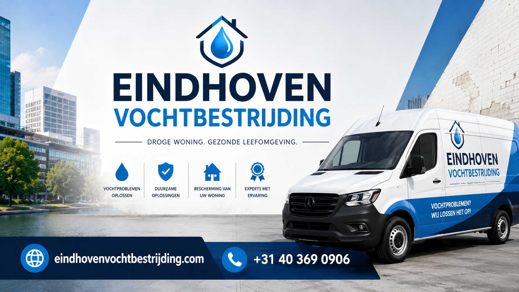 Foto van Eindhoven Vochtbestrijding — Vochtweringsbedrijf Foto van Eindhoven Vochtbestrijding — Vochtweringsbedrijf