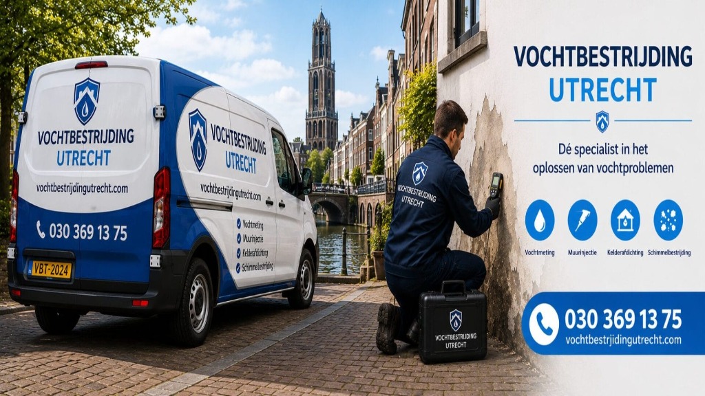 Foto van Vochtbestrijding Utrecht in Utrecht — Vochtweringsbedrijf (foto 1)