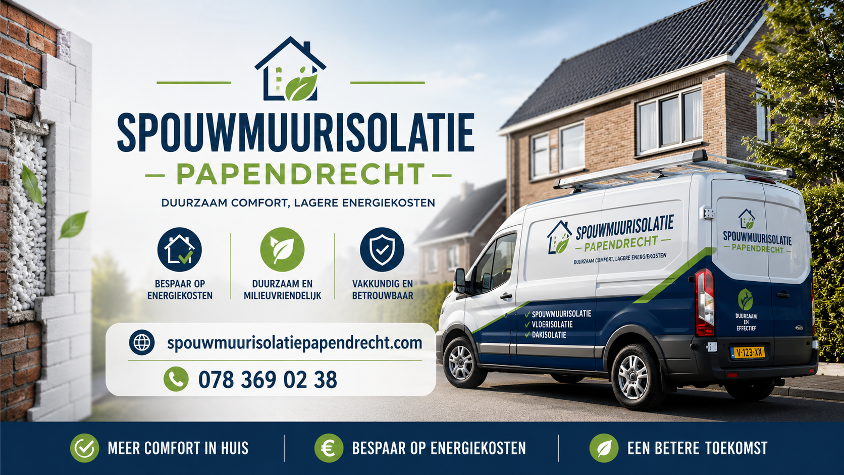 Foto van Spouwmuurisolatie Papendrecht in Papendrecht — Aannemer voor isolatie Foto van Spouwmuurisolatie Papendrecht in Papendrecht — Aannemer voor isolatie