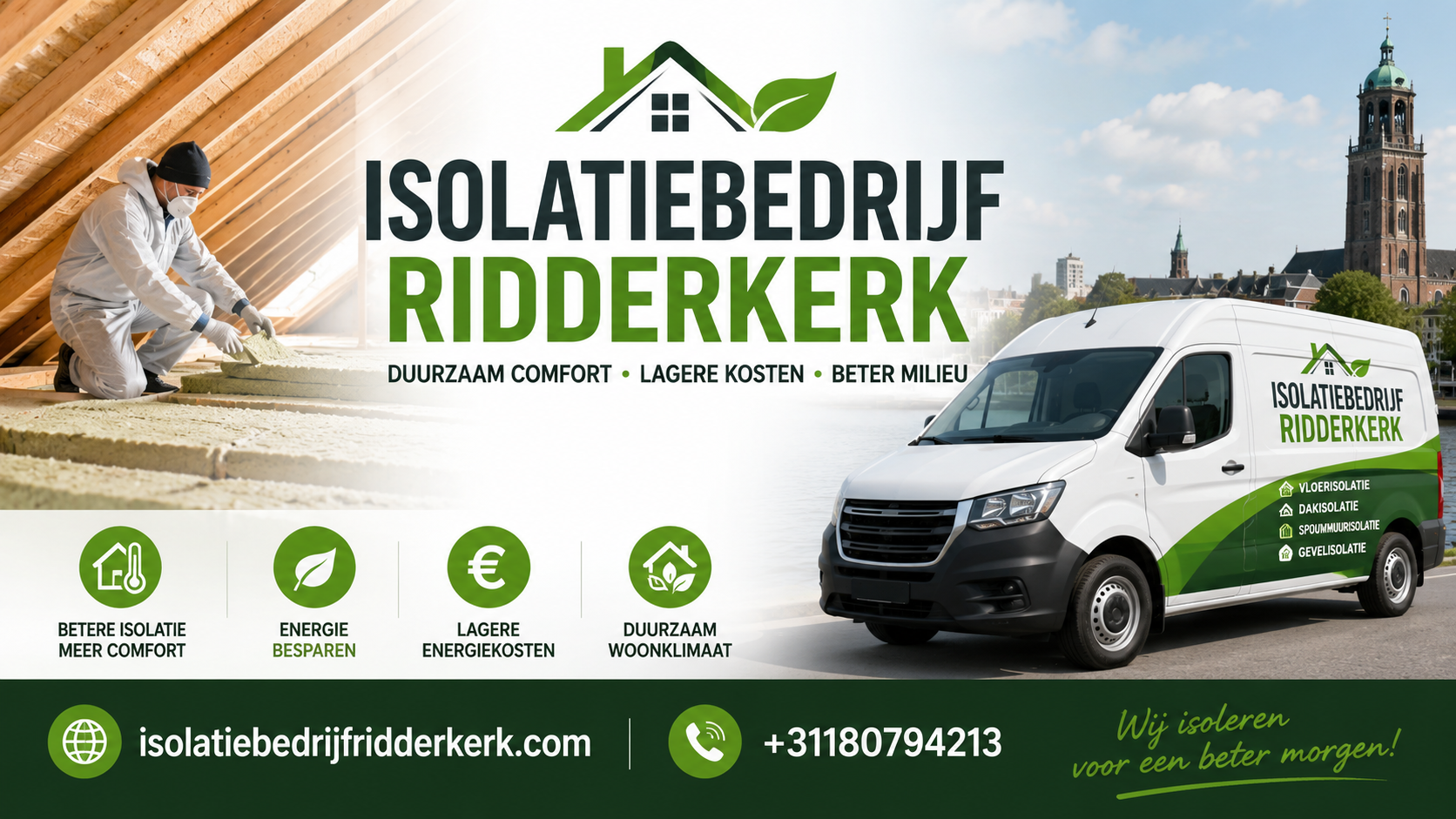 Foto van Isolatiebedrijf Ridderkerk in Ridderkerk — Aannemer voor isolatie Foto van Isolatiebedrijf Ridderkerk in Ridderkerk — Aannemer voor isolatie