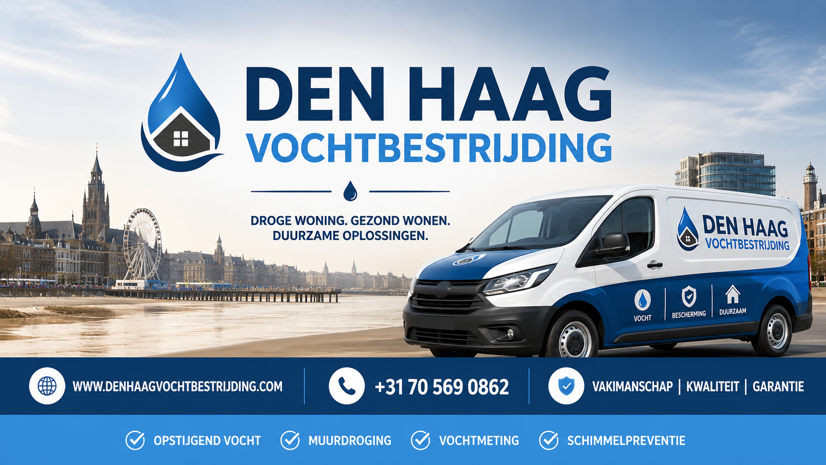 Foto van Den Haag Vochtbestrijding — Vochtweringsbedrijf Foto van Den Haag Vochtbestrijding — Vochtweringsbedrijf