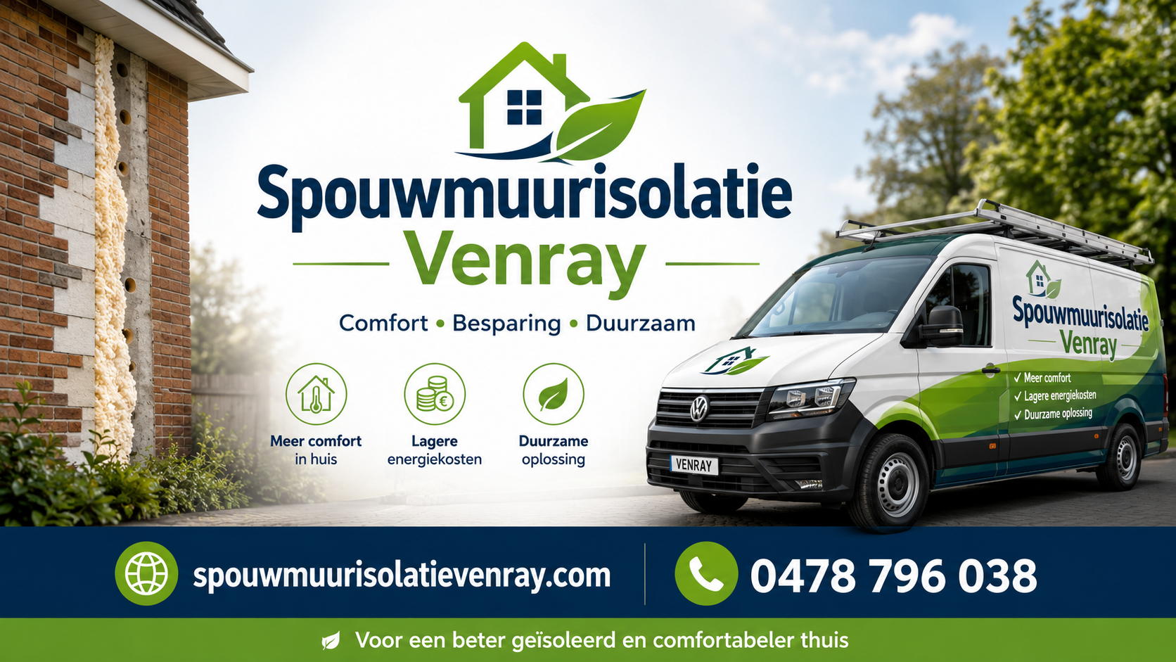 Foto van Spouwmuurisolatie Venray in Venray — Aannemer voor isolatie Foto van Spouwmuurisolatie Venray in Venray — Aannemer voor isolatie