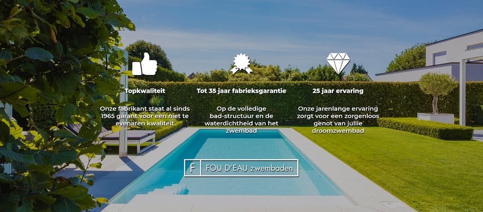 Foto van Fou D’eau zwembaden in Oudenaarde, Zwembadbouwer (foto 1)
