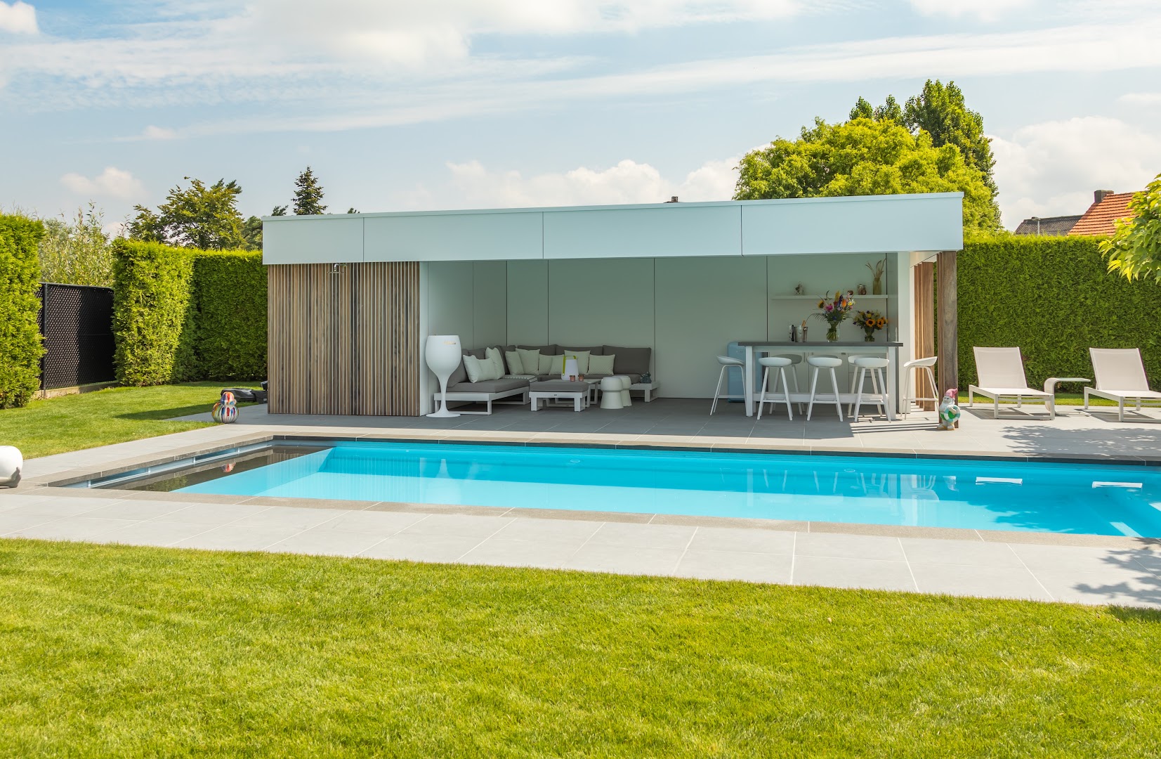 Foto van Tuin Luxe - Zwembaden en Jaccuzzi's in Sint-Niklaas, Zwembadbouwer (foto 3)