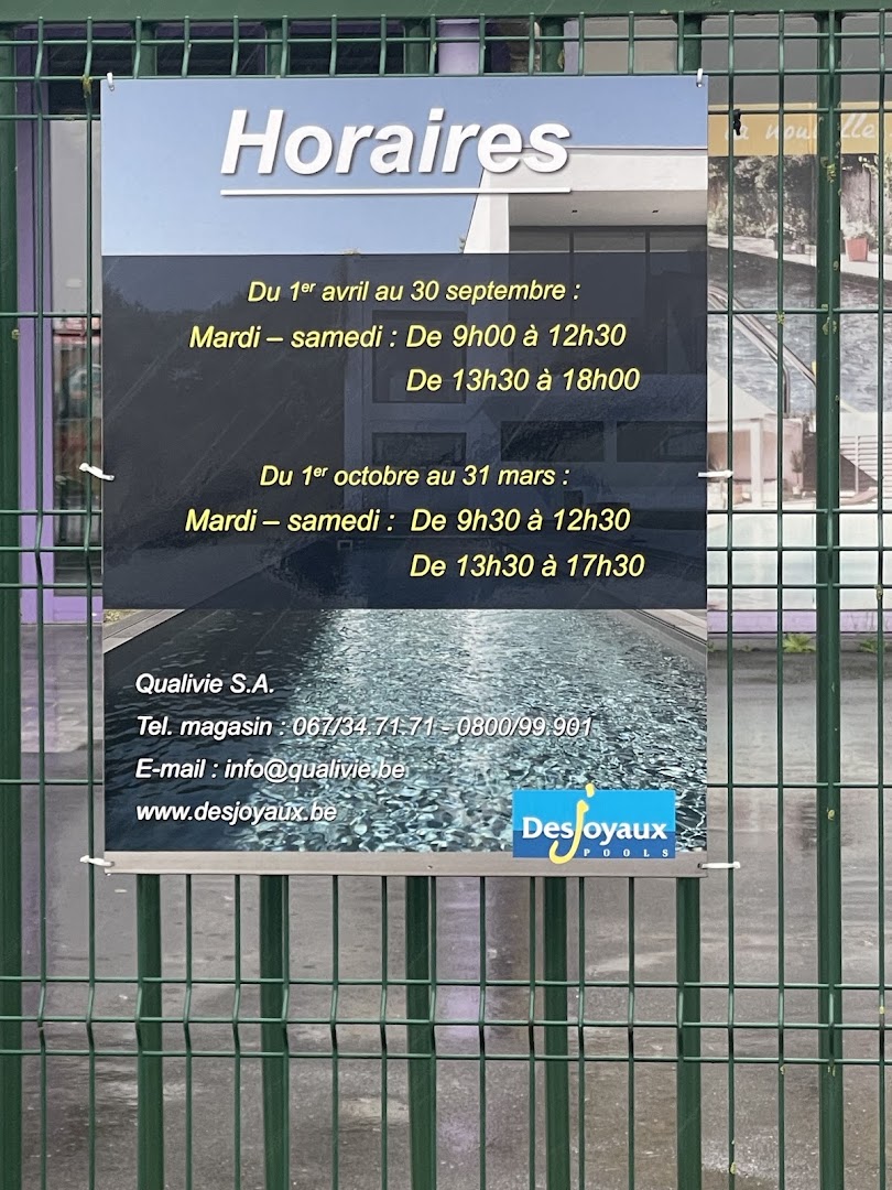 Foto van Desjoyaux Piscines in Soignies, Aannemer voor zwembad