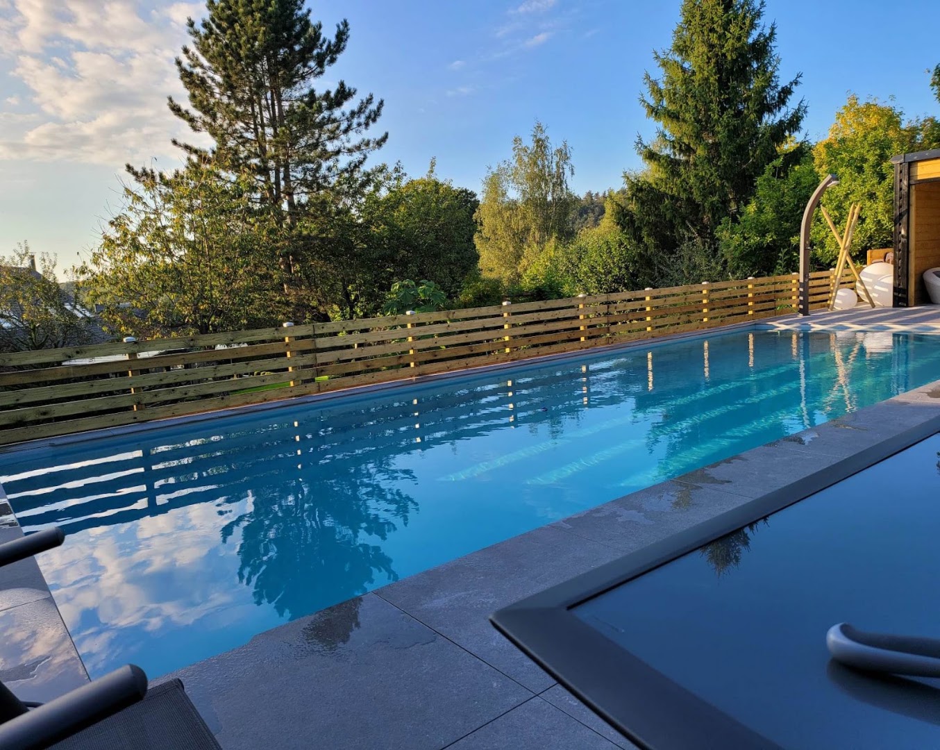 Foto van André Piscine in Ouffet, Aannemer voor zwembad (foto 1)