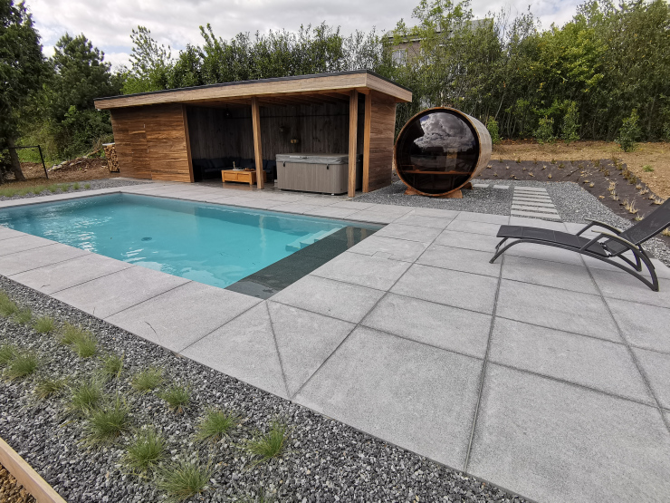 Foto van André Piscine in Ouffet, Aannemer voor zwembad (foto 3)