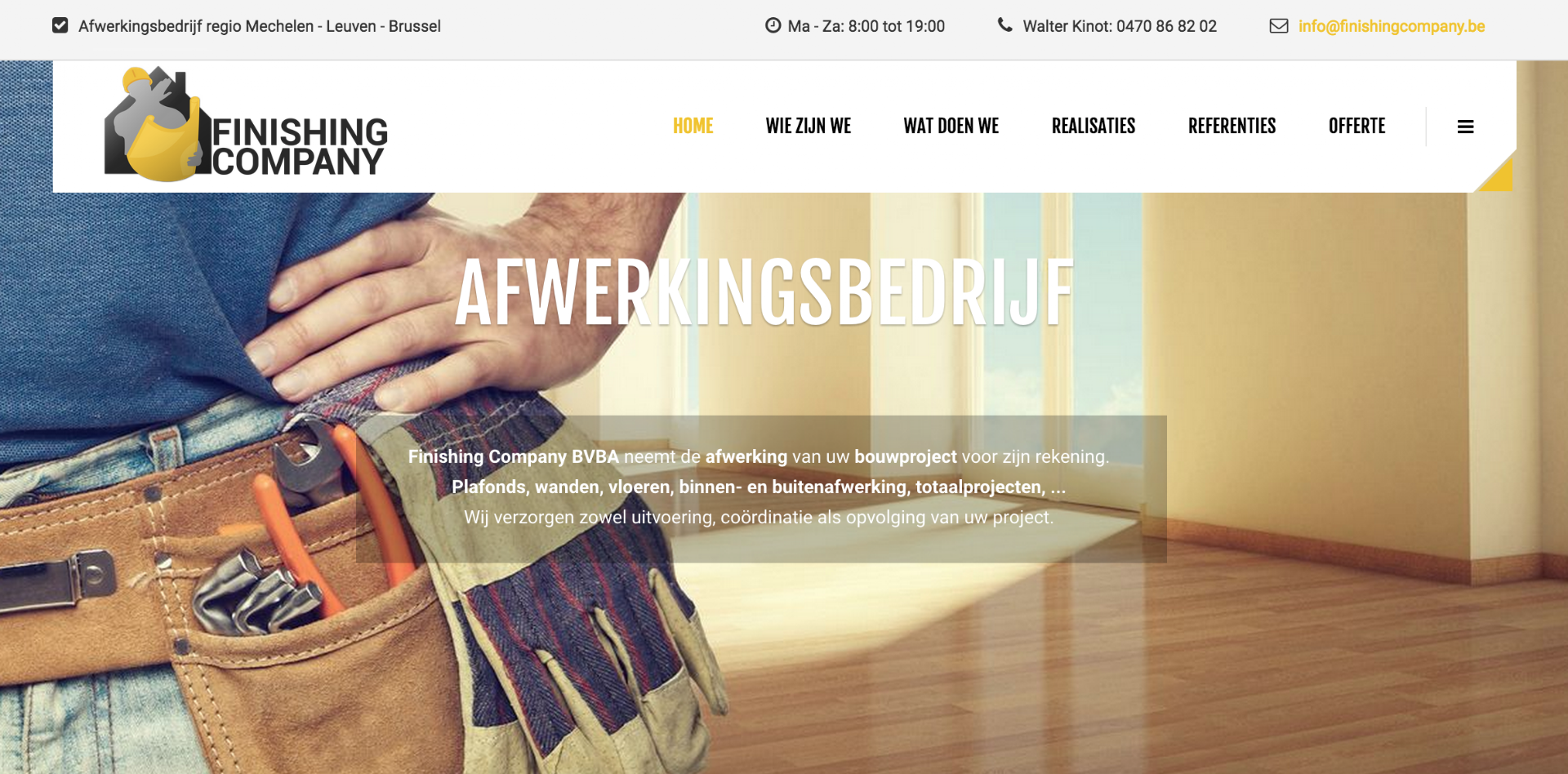 Foto van Finishing Company in Kortenberg — Aannemer (foto 2)