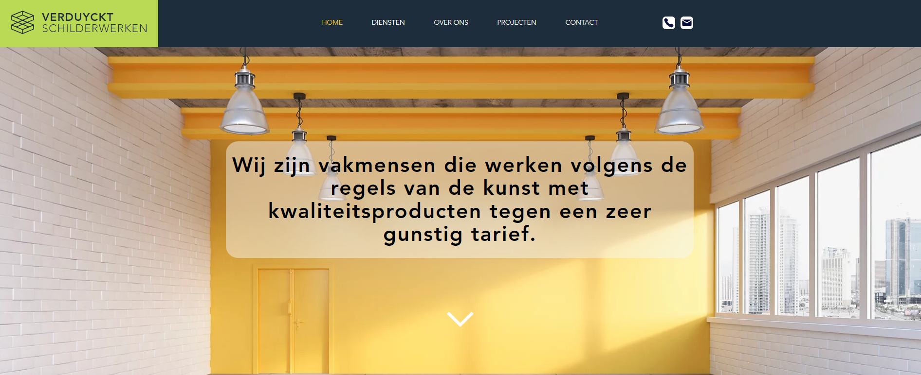 Foto van Schilderwerken & bezettingswerken Verduyckt in Antwerpen — Schilder (foto 2)