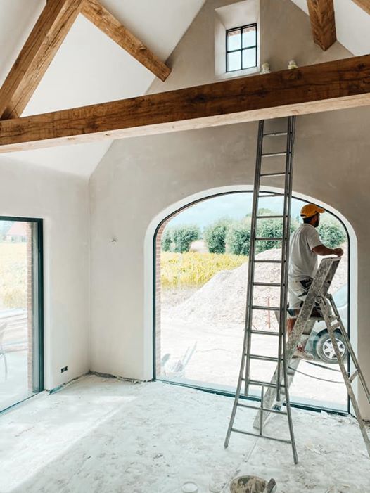 Foto van pleisterwerken Vakkundig Pleisterwerk in Hansbeke — Stukadoorsbedrijf