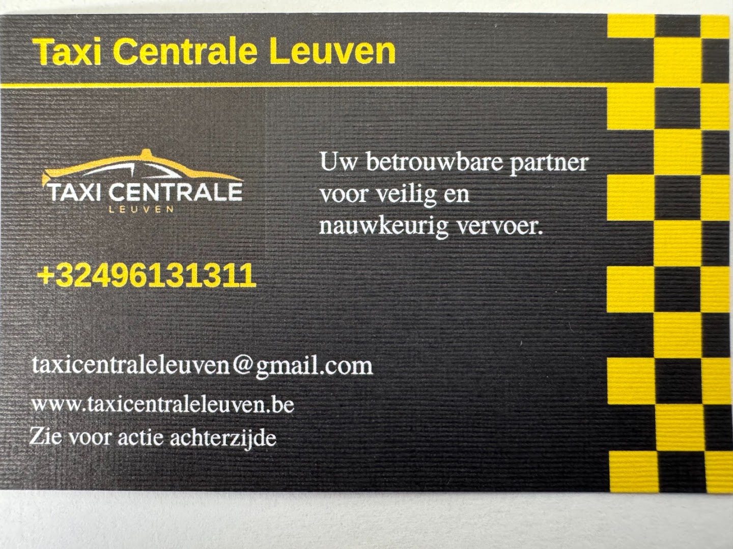 Foto van Taxi Centrale Leuven in Leuven — Taxibedrijf (foto 3)