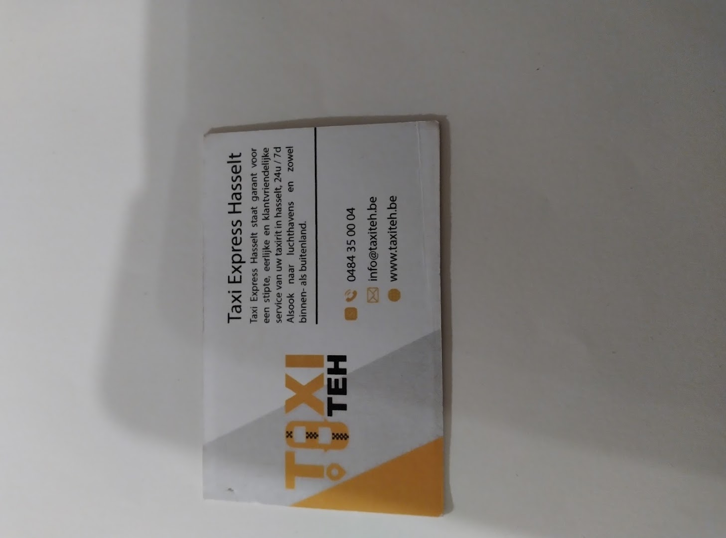 Foto van Taxi express Hasselt in Herk-de-Stad — Taxibedrijf (foto 2)