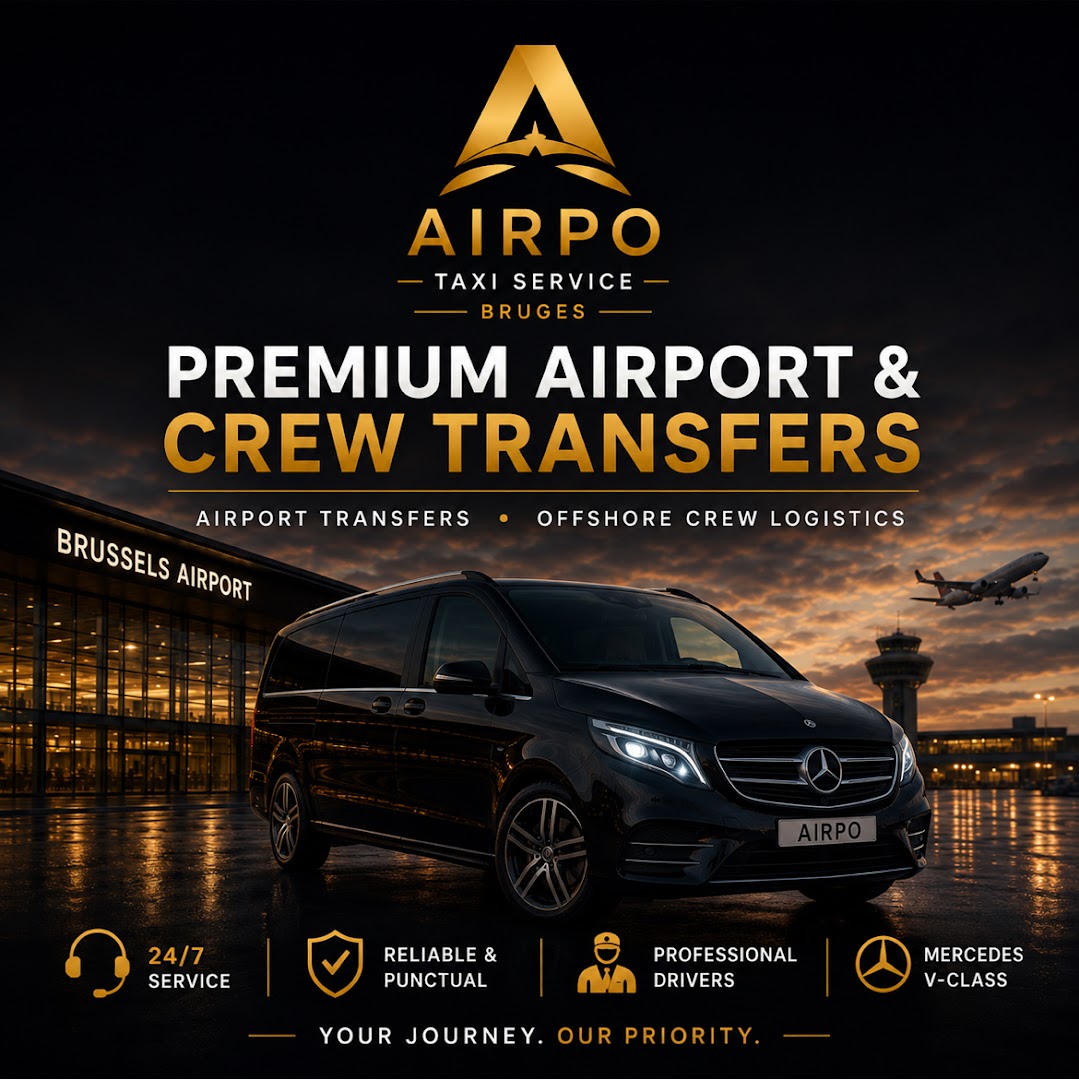 Foto van Airpo Taxi Service – Luchthavenvervoer Brugge in Brugge — Pendeldienst naar luchthaven (foto 1)