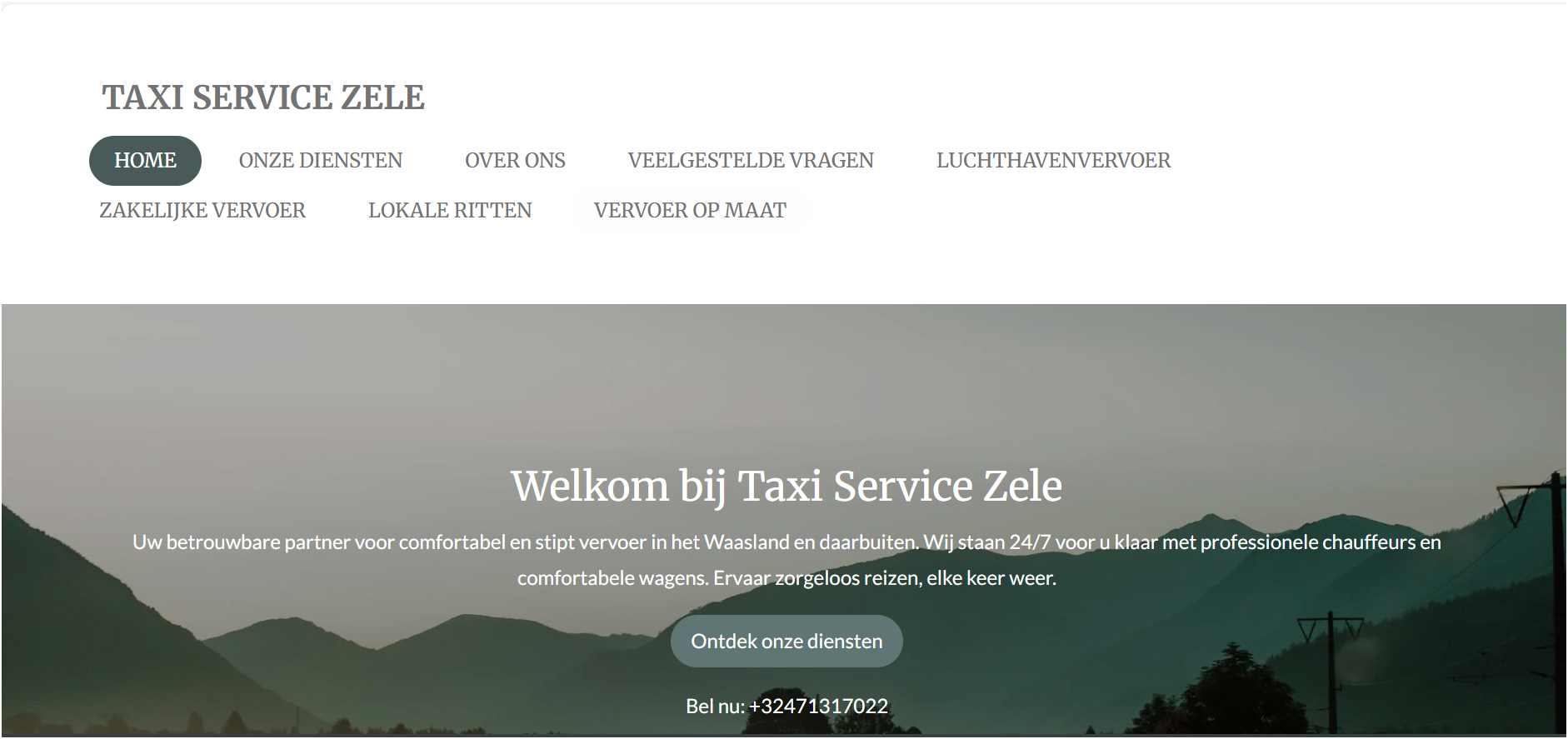 Foto van Taxi Service Zele — Taxibedrijf
