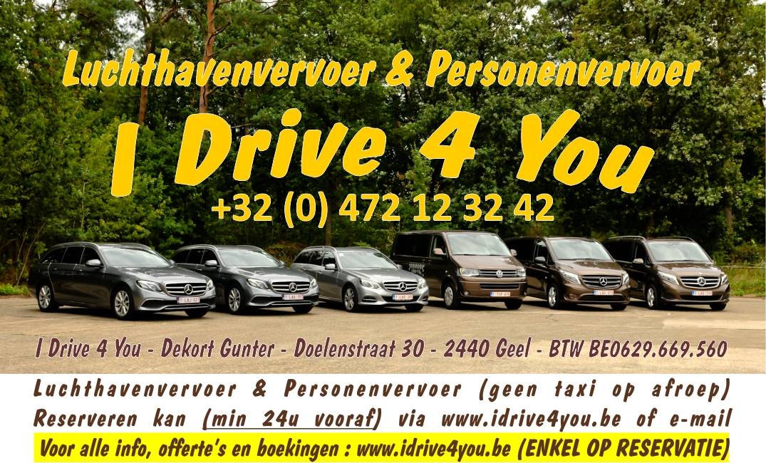 Foto van I Drive 4 You in Geel — Taxi's