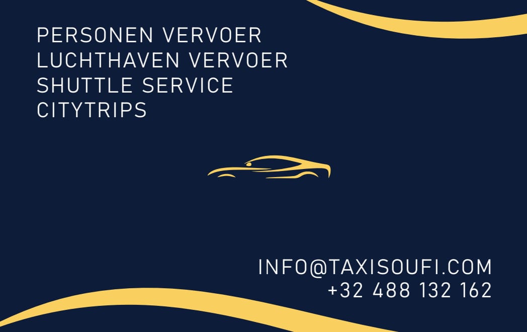 Foto van Taxi Soufi Turnhout (Taxi Service - Airport Shuttle Service) in Turnhout — Pendeldienst naar luchthaven (foto 1)