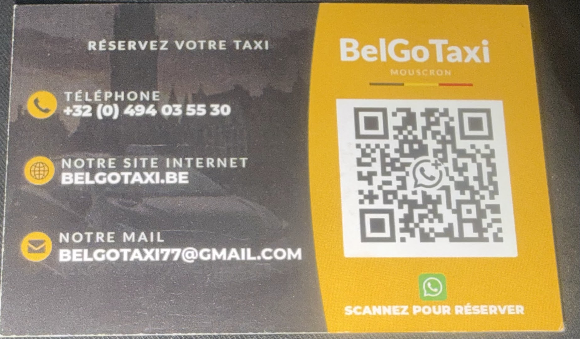 Foto van BelGoTaxi Mouscron in Moeskroen — Taxibedrijf (foto 3)
