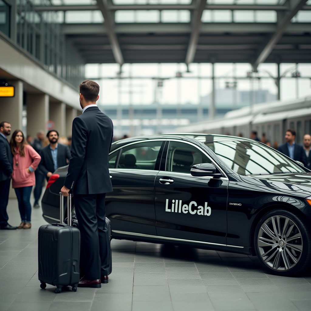 Foto van Lille Cab – Transfers from Lille to Belgium: Ostend, Bruges and Airports in Ronchin — Taxibedrijf (foto 1)
