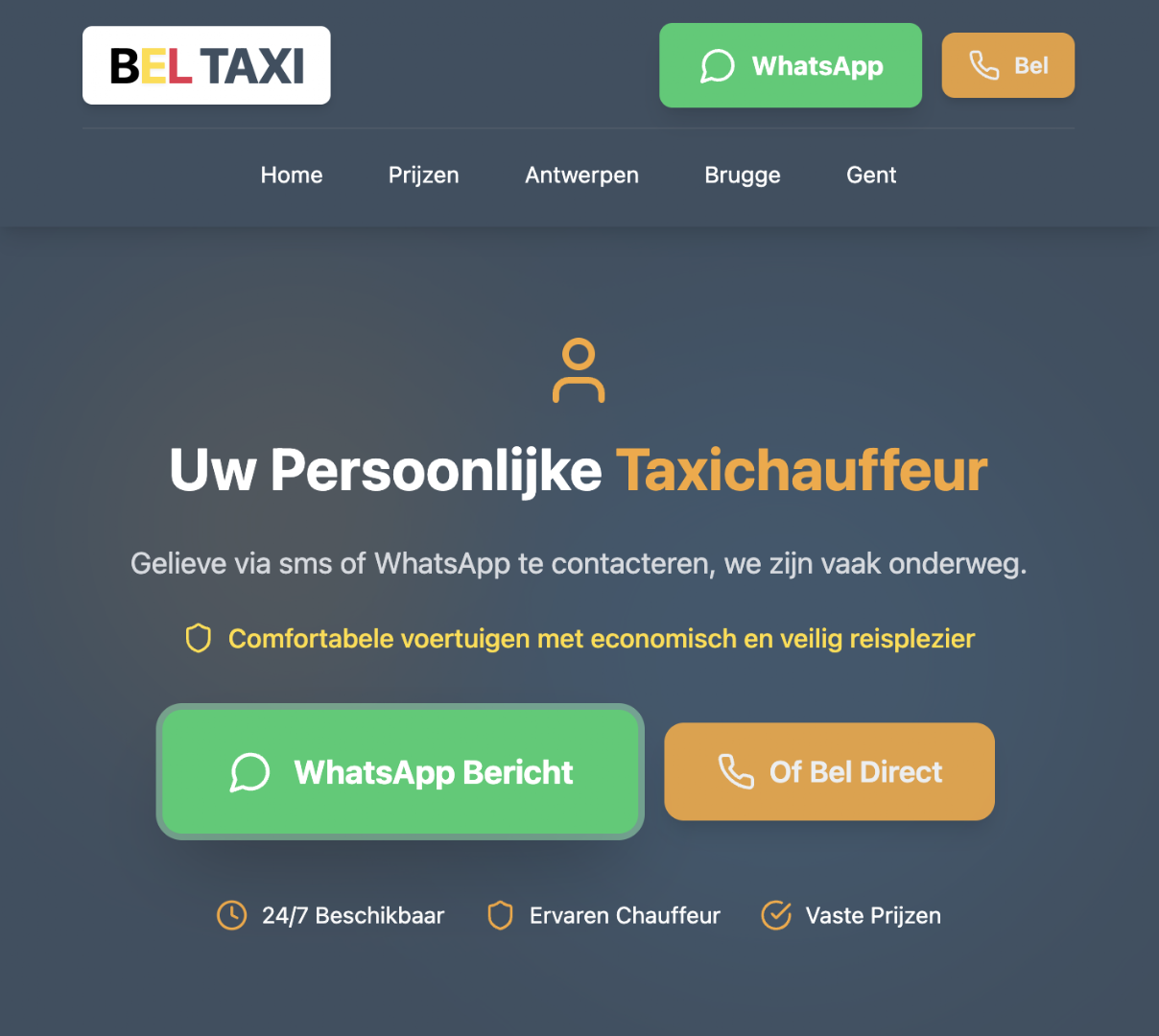 Foto van Bel Taxi - Taxi Gent — Taxibedrijf (foto 2)